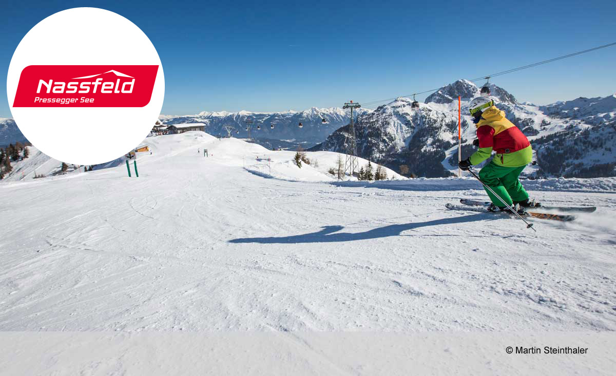 Skigebiet Nassfeld in Kärnten