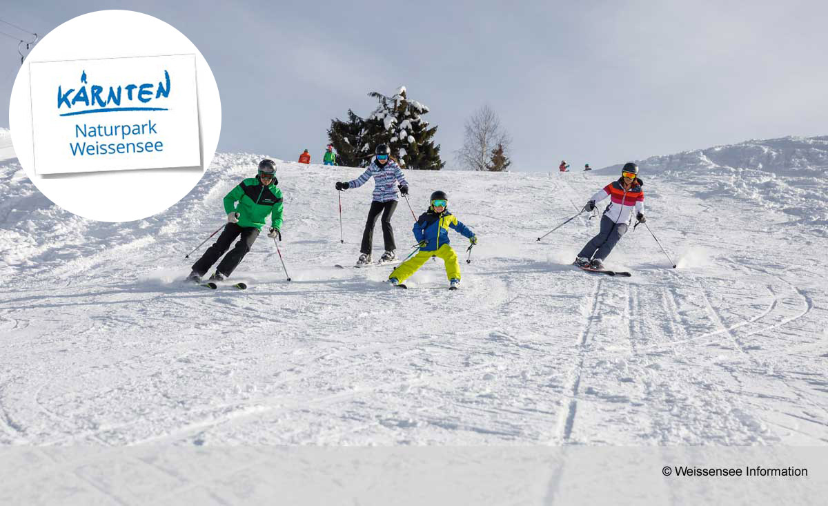 Skigebiet Weissensee in Kärnten