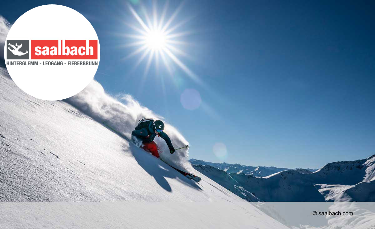Skigebiet Saalbach-Hinterglemm-Leogang-Fieberbrunn in Salzburg