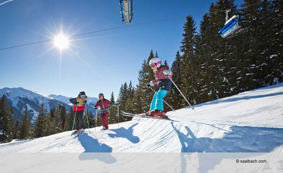 Tolle Aktivitäten für Kinder im Skigebiet im Salzburger Land
