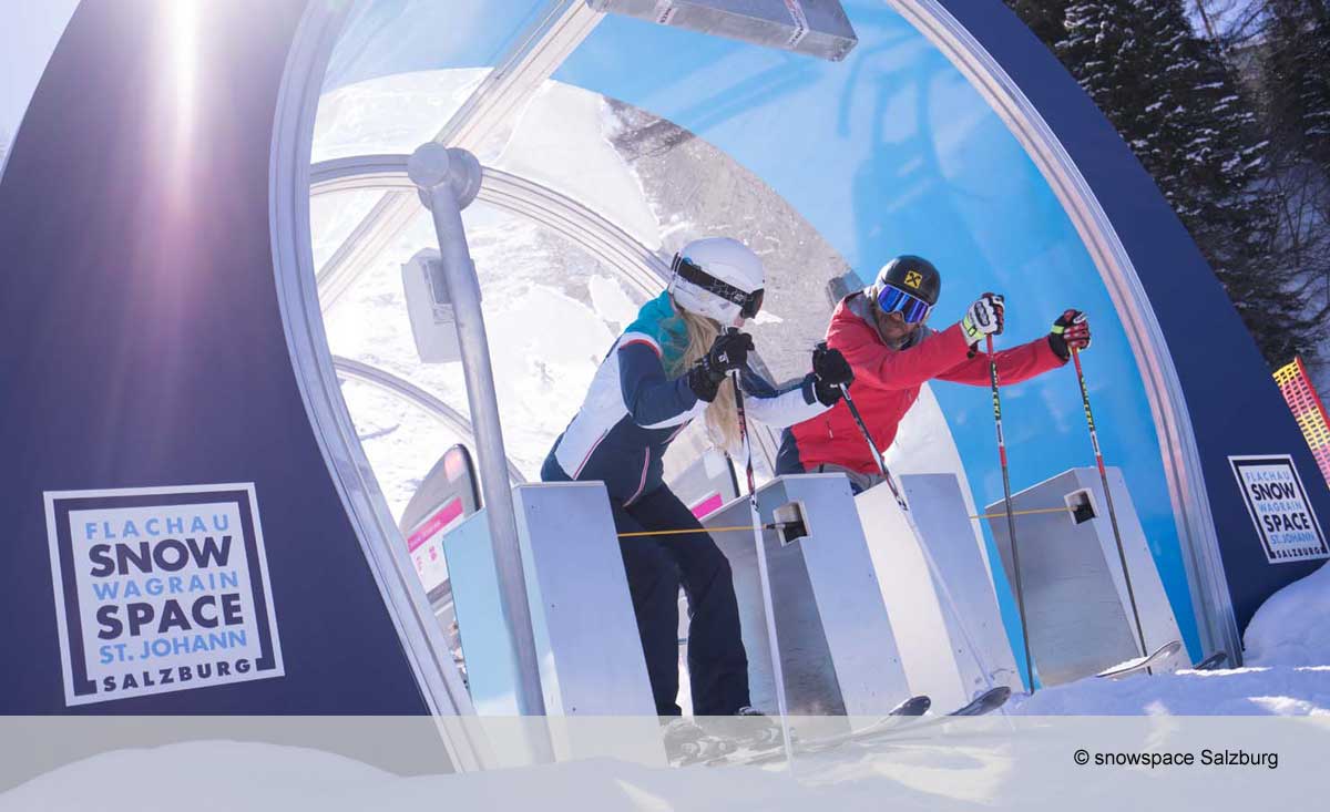 Fun und Action im Skigebiet Snow Space Salzburg
